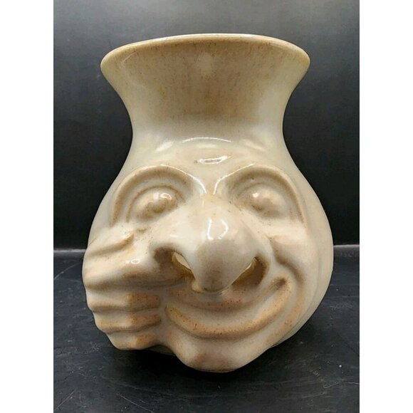 Booger Boy Funny Face Egg Separator Aaargh Designs Studio Art Pottery - Picture 1 of 7